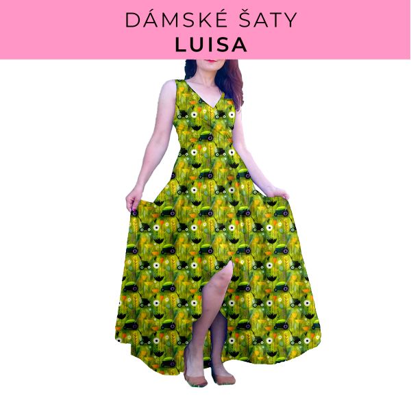 DÁMSKÝ střih - šaty Luisa