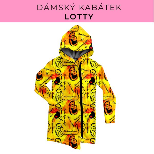 DÁMSKÝ střih - Kabátek Lotty