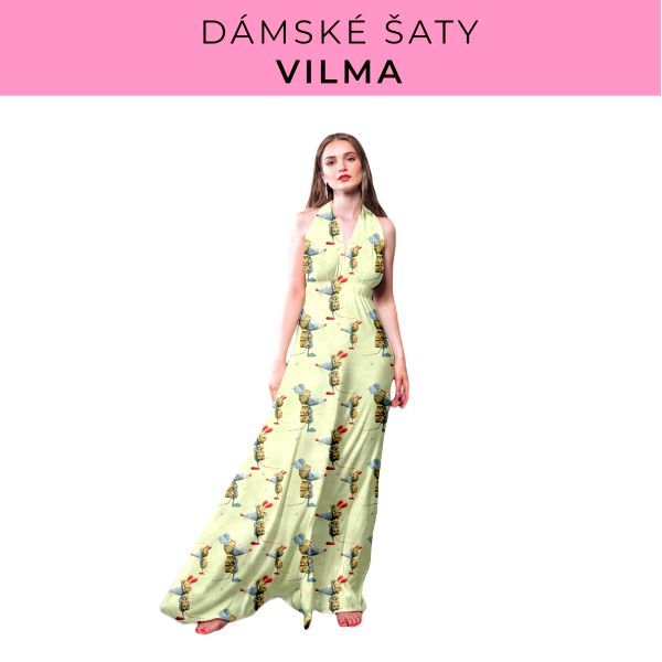DÁMSKÝ střih - šaty Vilma