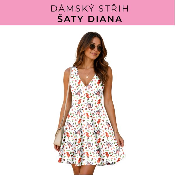 Dámský střih - šaty Diana