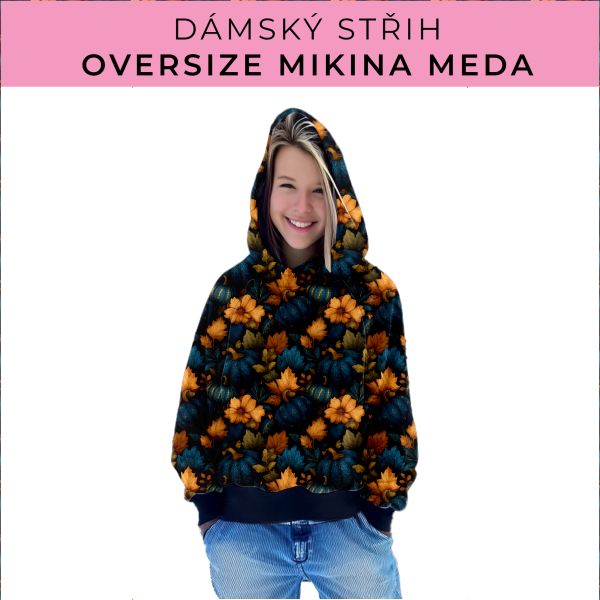 Dámský střih - mikina Meda