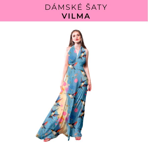 DÁMSKÝ střih - šaty Vilma