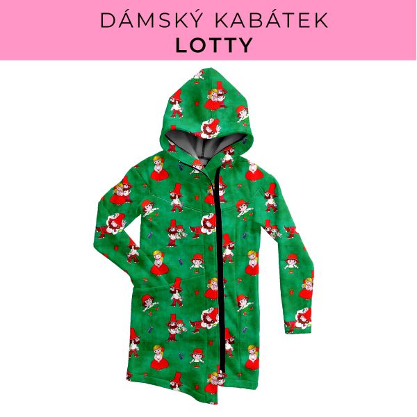 DÁMSKÝ střih - Kabátek Lotty