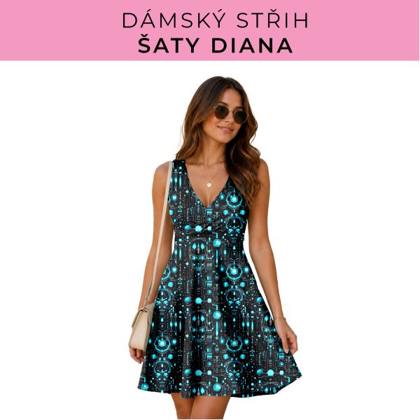 Dámský střih - šaty Diana