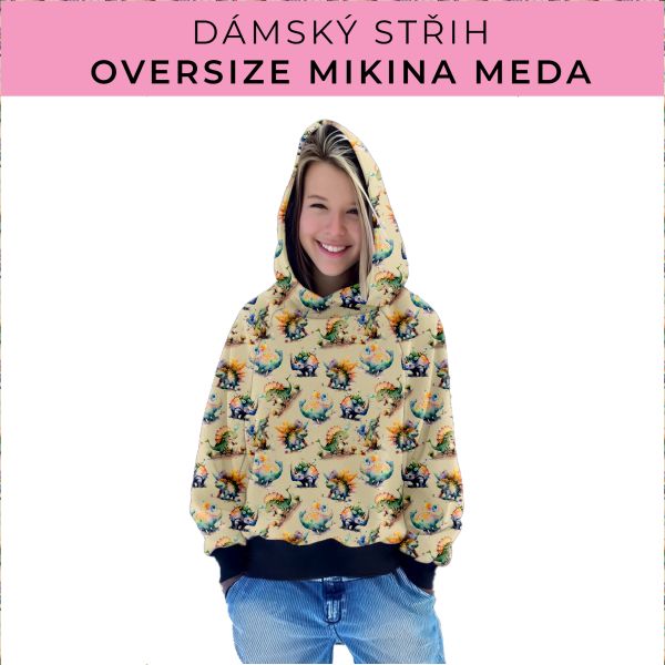 Dámský střih - mikina Meda