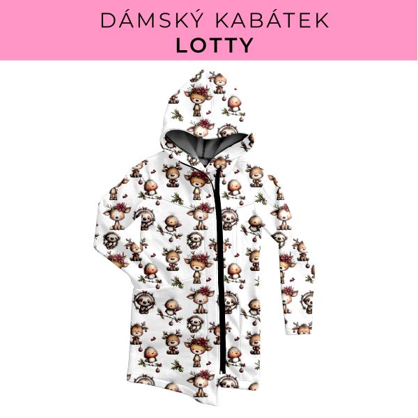 DÁMSKÝ střih - Kabátek Lotty