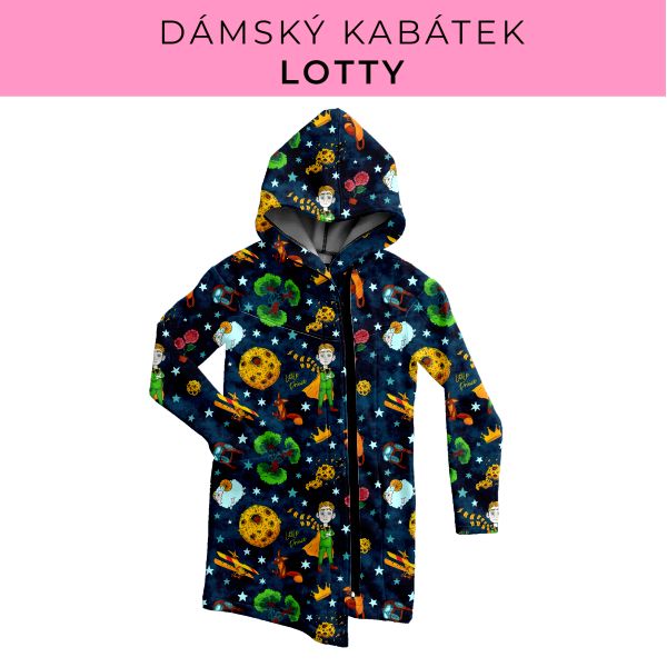 DÁMSKÝ střih - Kabátek Lotty