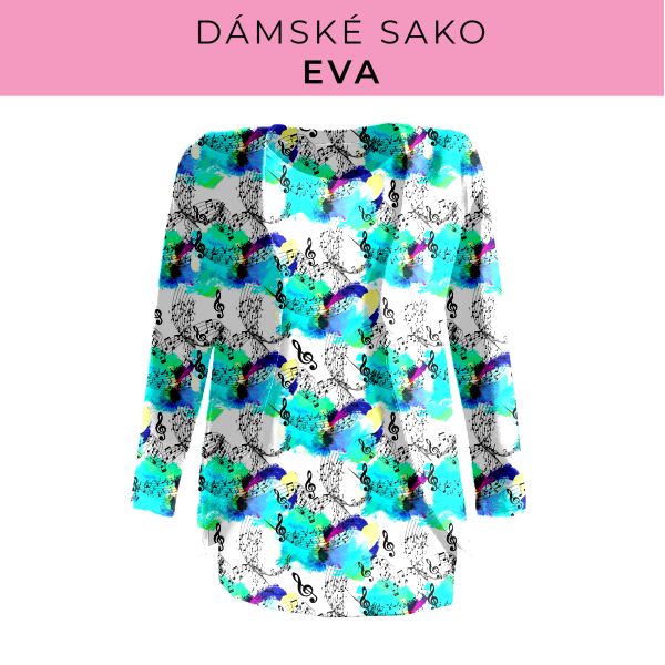 DÁMSKÝ střih - sako Eva