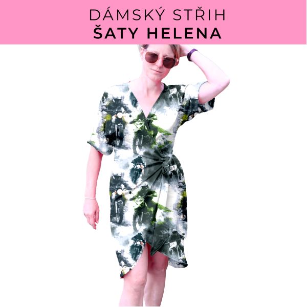 Dámský střih na šaty  Helena
