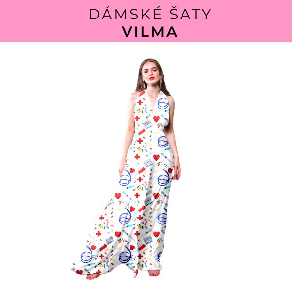 DÁMSKÝ střih - šaty Vilma