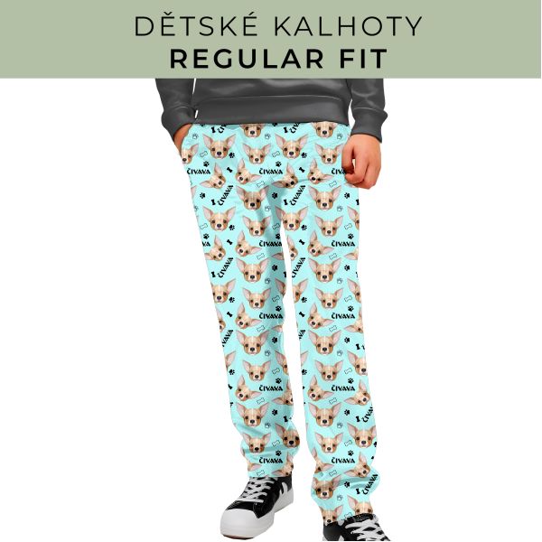 DĚTSKÝ STŘIH - Kalhoty Regular fit