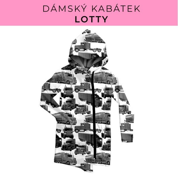 DÁMSKÝ střih - Kabátek Lotty