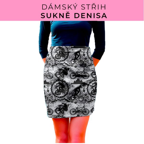 Dámský střih - Dámská sukně Denisa