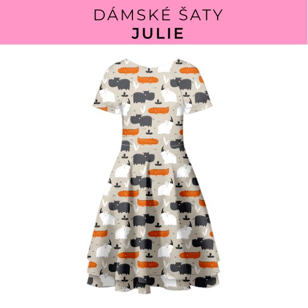 DÁMSKÝ střih - šaty julie