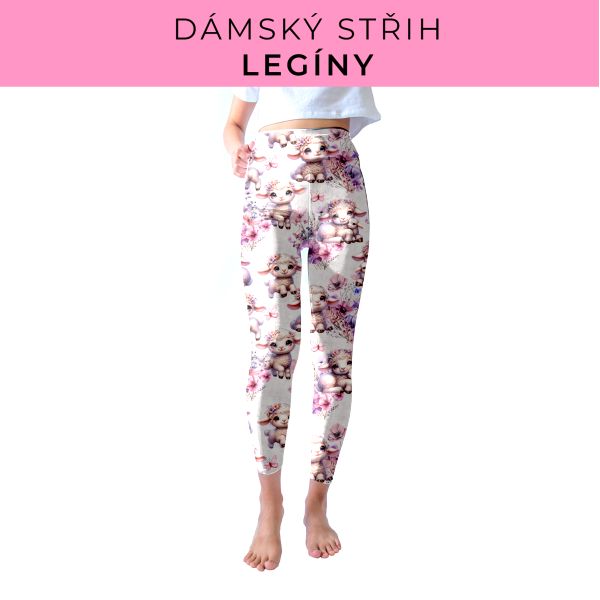 DÁMSKÝ střih - legíny SPORT - SLIM FIT