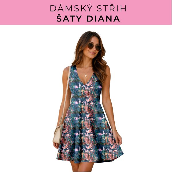 Dámský střih - šaty Diana