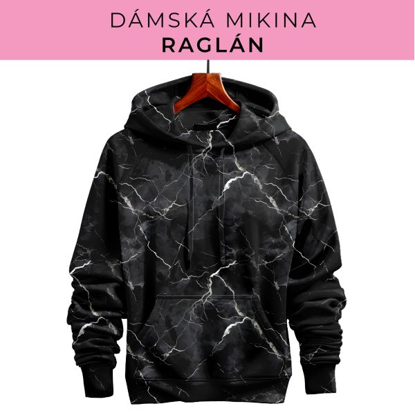 DÁMSKÝ střih - mikina raglán