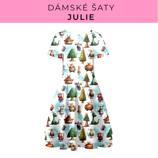 DÁMSKÝ střih - šaty julie