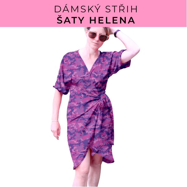 Dámský střih na šaty  Helena