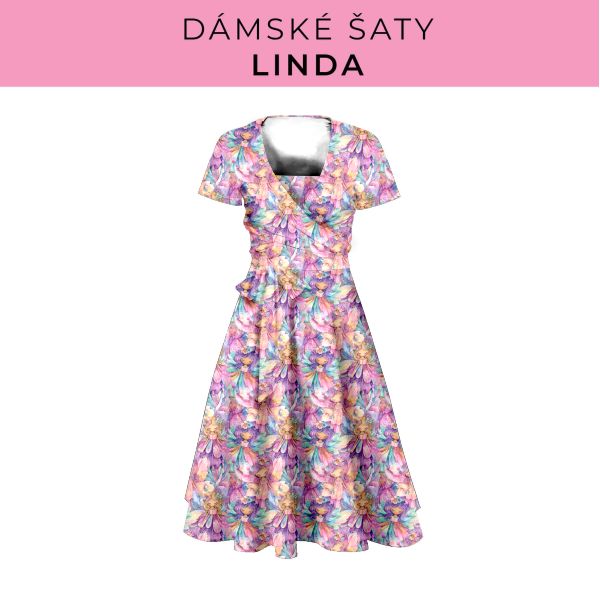 DÁMSKÝ střih - šaty Linda