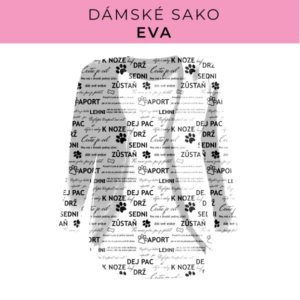 DÁMSKÝ střih - sako Eva