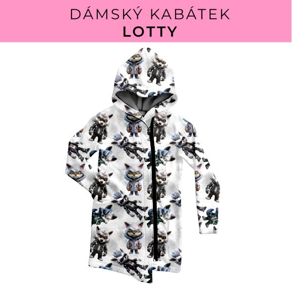 DÁMSKÝ střih - Kabátek Lotty