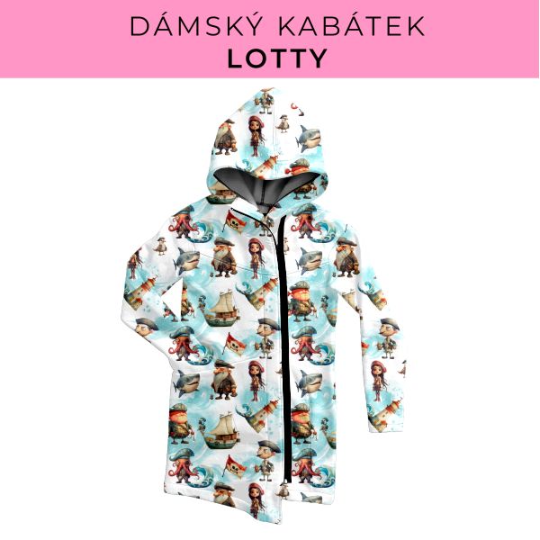 DÁMSKÝ střih - Kabátek Lotty