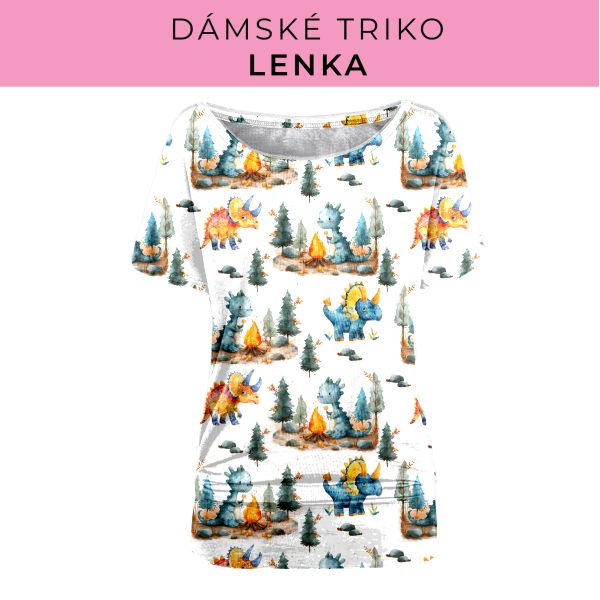 DÁMSKÝ střih - Triko Lenka
