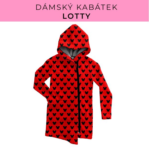 DÁMSKÝ střih - Kabátek Lotty