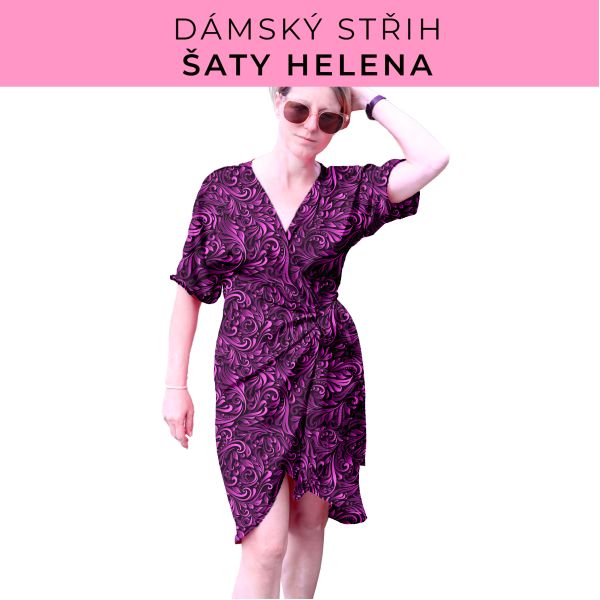 Dámský střih na šaty  Helena
