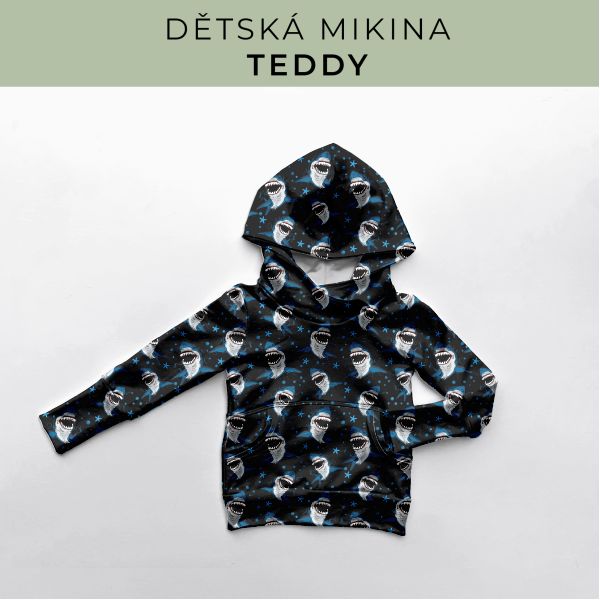 DĚTSKÝ střih - Mikina Teddy