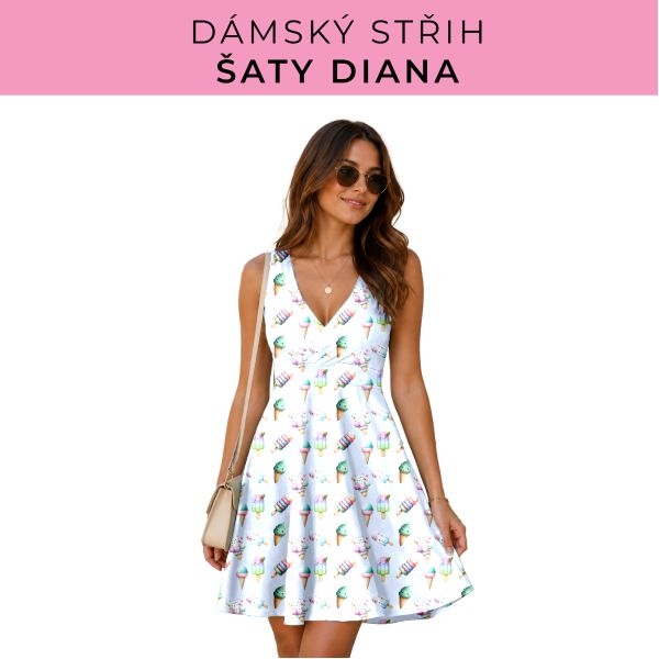 Dámský střih - šaty Diana