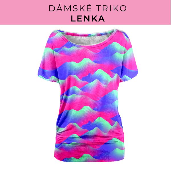 DÁMSKÝ střih - Triko Lenka