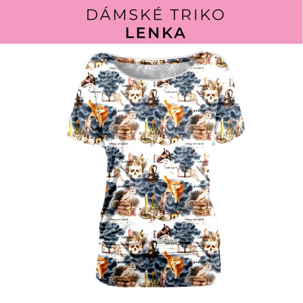 DÁMSKÝ střih - Triko Lenka