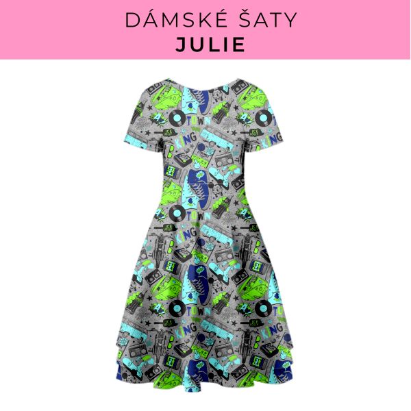 DÁMSKÝ střih - šaty julie