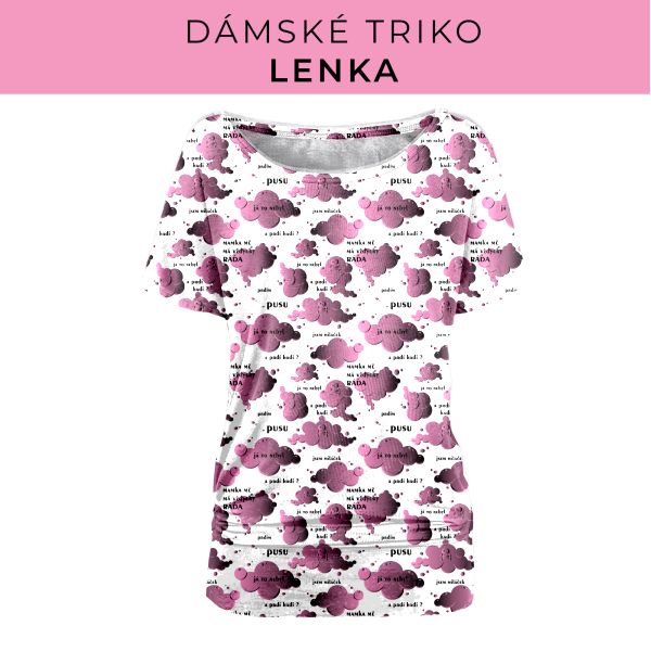 DÁMSKÝ střih - Triko Lenka