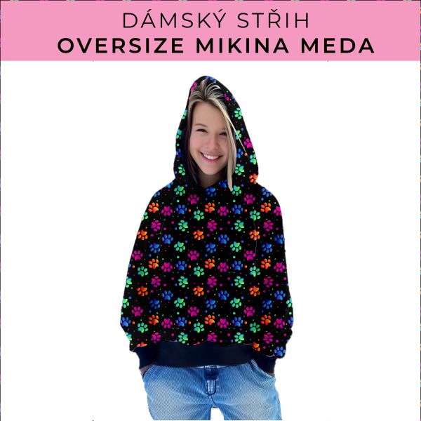 Dámský střih - mikina Meda