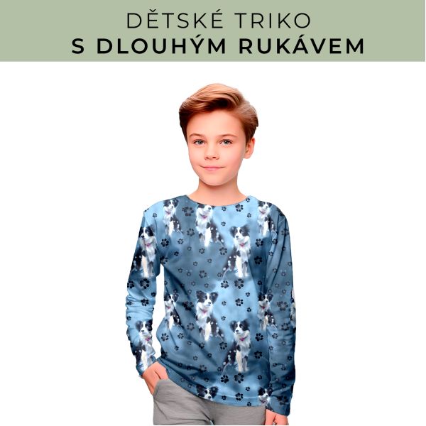 DĚTSKÝ střih - triko dlouhý rukáv