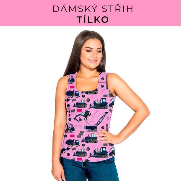 DÁMSKÝ střih - Tílko a kalhoty 