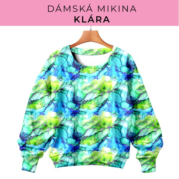 DÁMSKÝ střih - mikina Klára