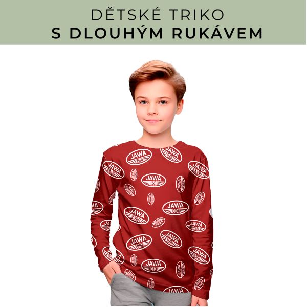 DĚTSKÝ střih - triko dlouhý rukáv