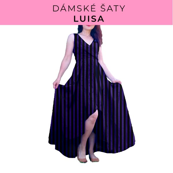 DÁMSKÝ střih - šaty Luisa