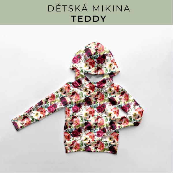 DĚTSKÝ střih - Mikina Teddy