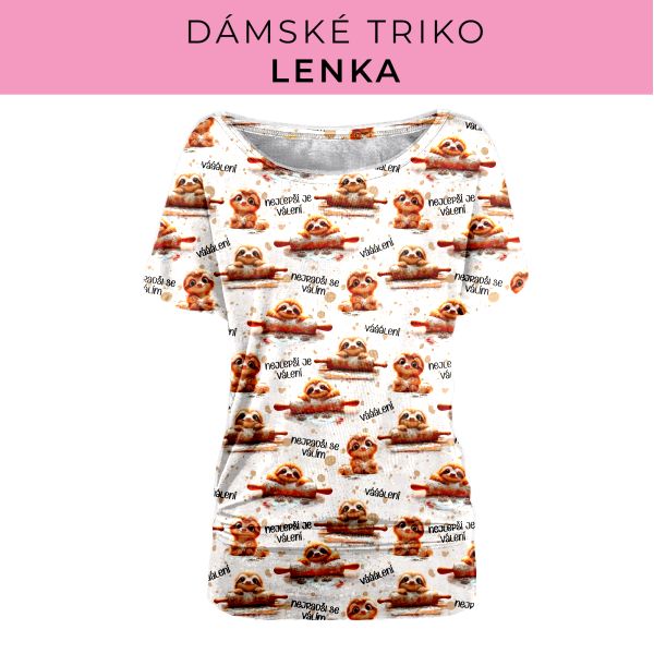 DÁMSKÝ střih - Triko Lenka