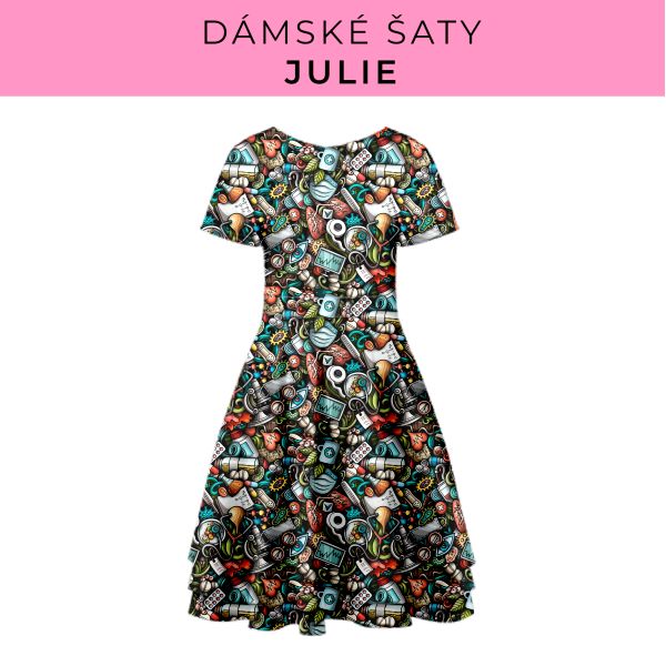 DÁMSKÝ střih - šaty julie