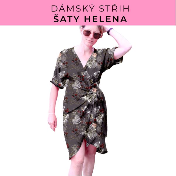 Dámský střih na šaty  Helena