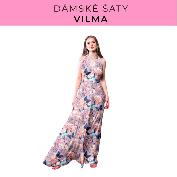 DÁMSKÝ střih - šaty Vilma