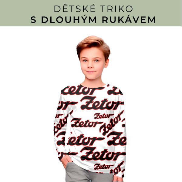 DĚTSKÝ střih - triko dlouhý rukáv