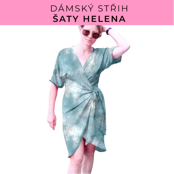 Dámský střih na šaty  Helena