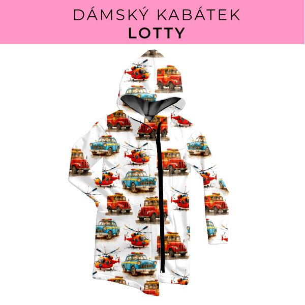 DÁMSKÝ střih - Kabátek Lotty